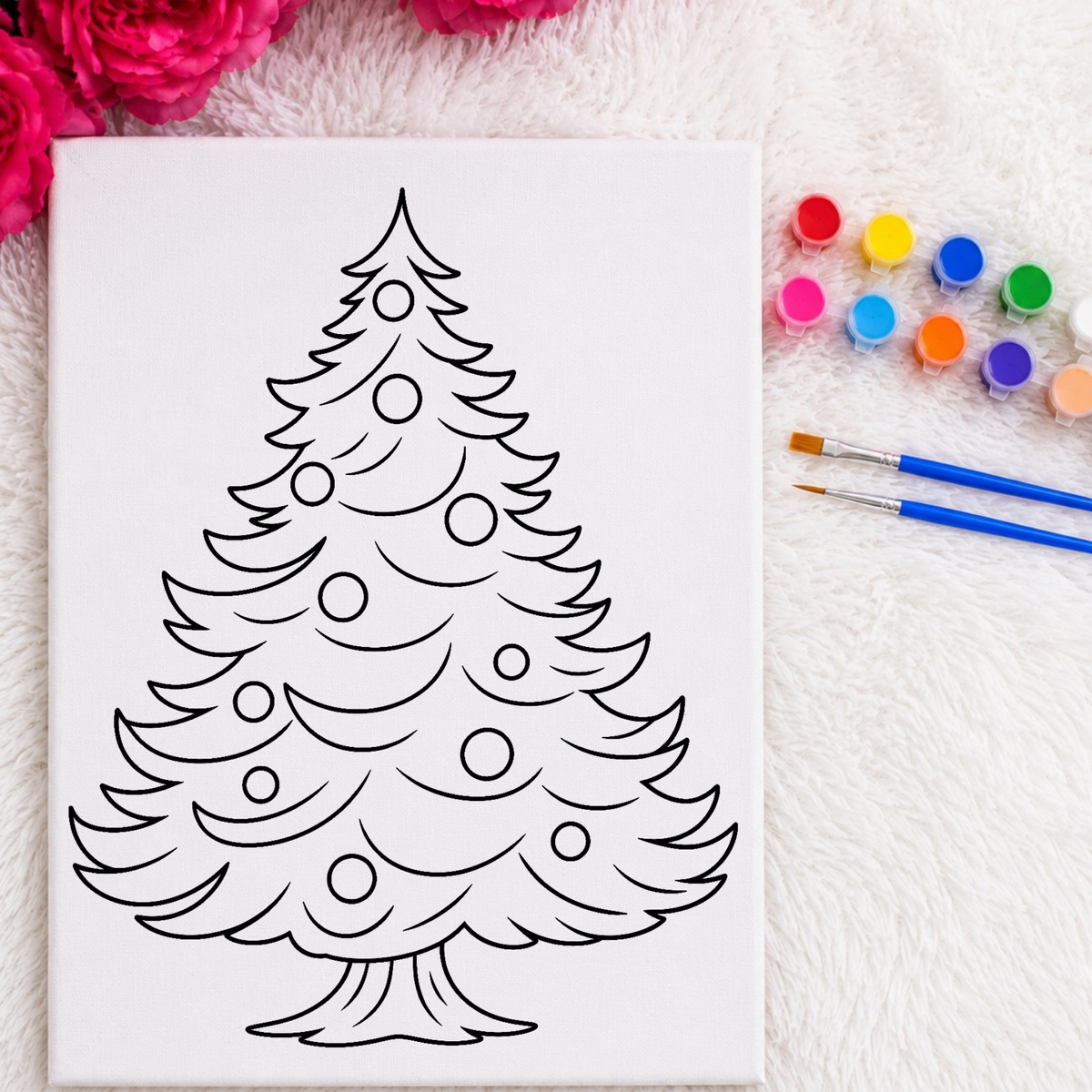 Press & Paint - Christmas - Christmas Tree