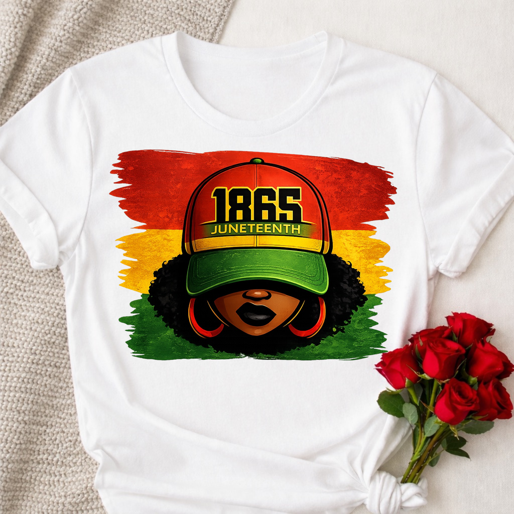 Juneteenth 1865 Juneteenth Tshirt or Full Color DTF Transfer